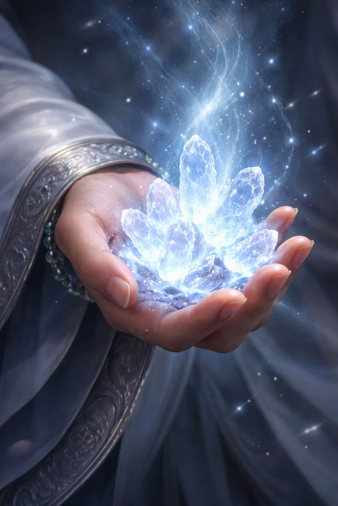 Salt enlightenment crystal